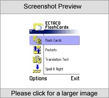 ECTACO FlashCards English <-> Italian for Nokia Screenshot